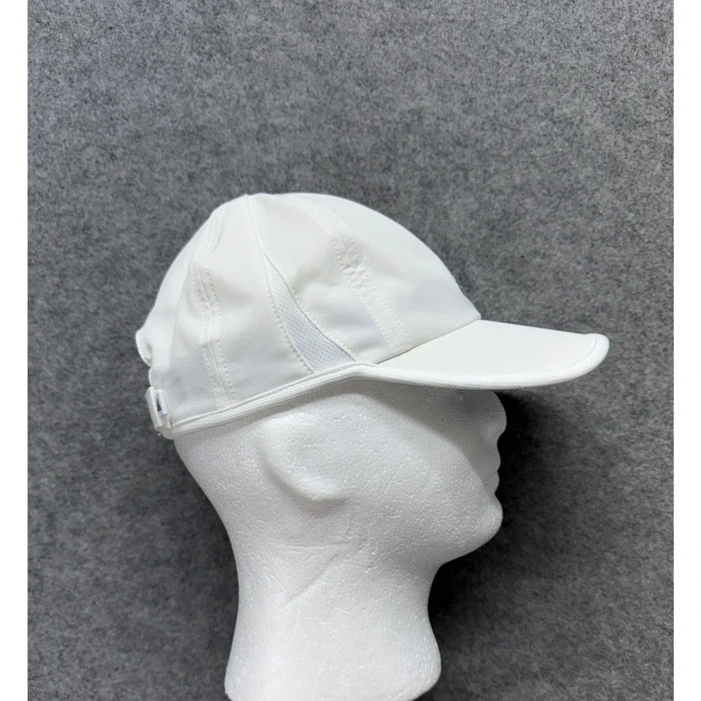 Adidas Aeroready White Performance Running Hat Adjustable Mesh Training Cap